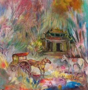 Xe ngựa ngày xưa - Thanh Trí